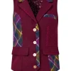 Clearance Joe Browns Joe's Favourite Waistcoat Aubergine