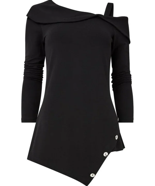 Cheap Joe Browns Joe's New Essential Jersey Tunic Top Black