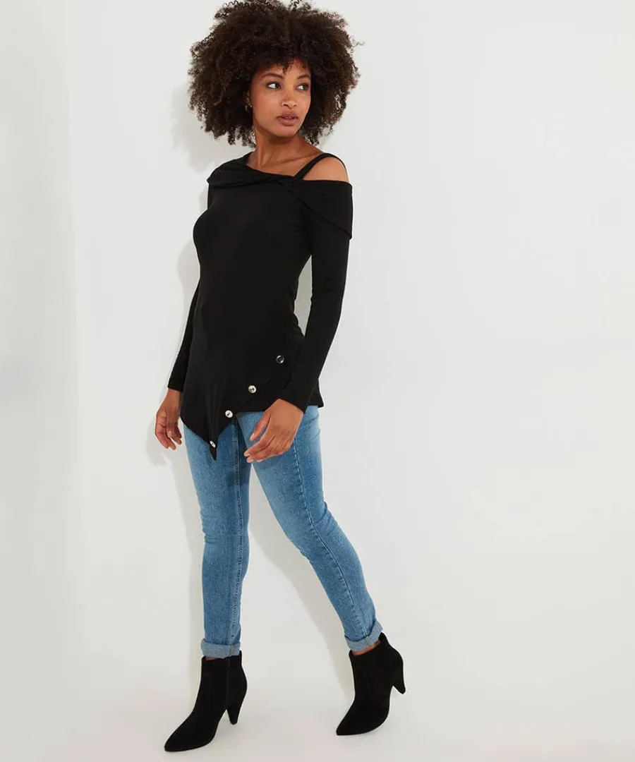 joes_new_essential_jersey_2.webp Cheap Joe Browns Joe's New Essential Jersey Tunic Top Black