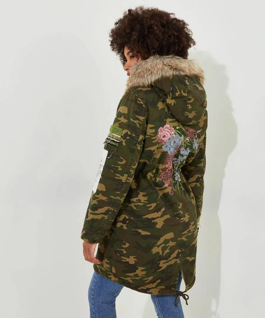 joes_unique_boutique_park_4.webp Clearance Joe Browns Joe's Unique Boutique Parka Green