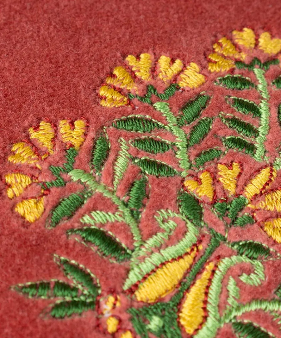kashida_embroidered_boudo_2.webp Hot Joe Browns Kashida Embroidered Boudoir Cushion Rose