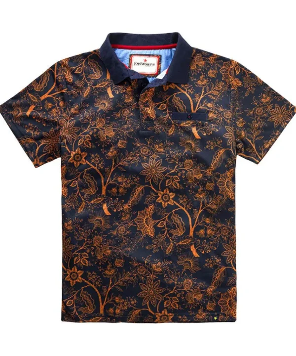 Outlet Joe Browns Keeping It Cool Polo Shirt Blue