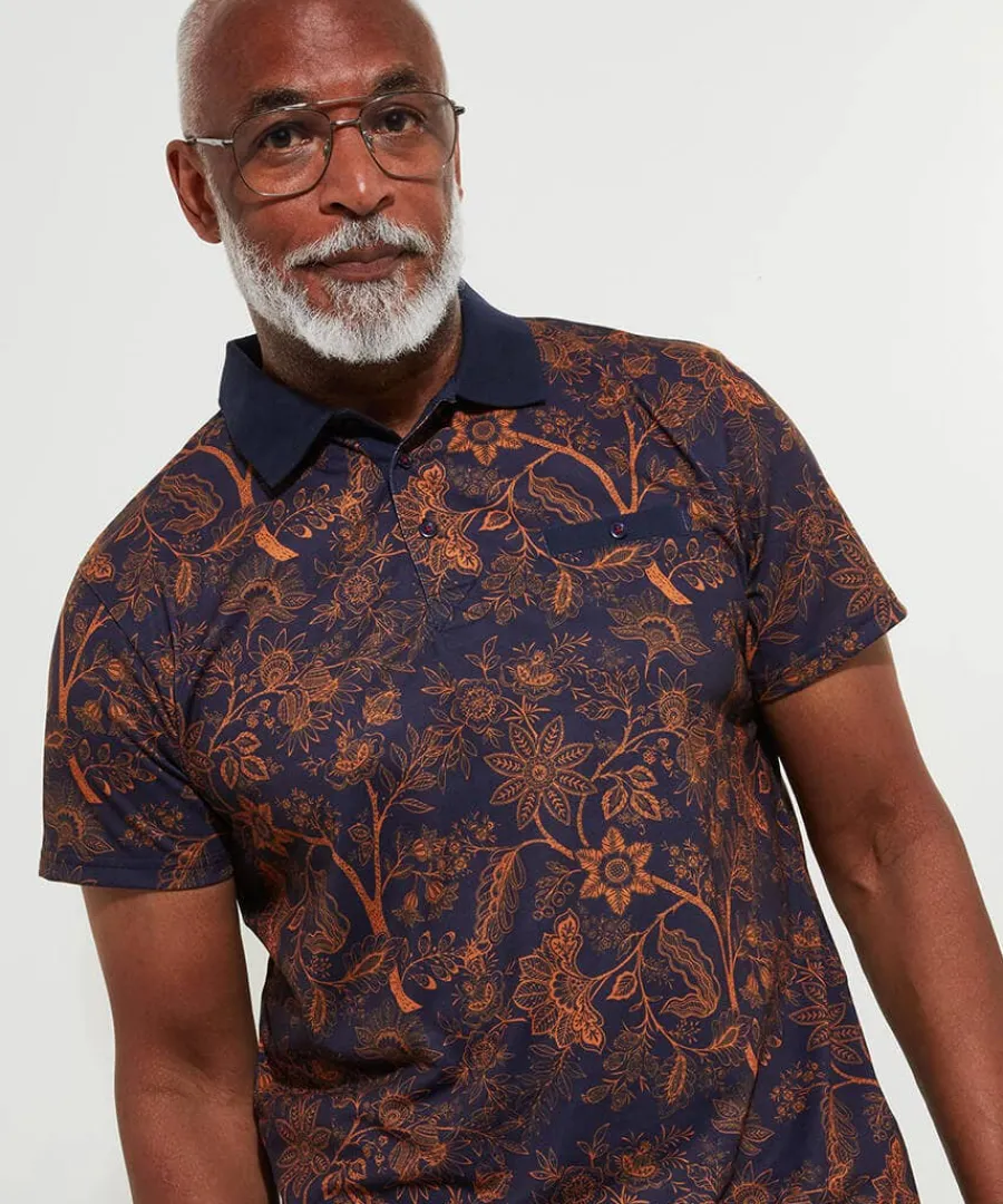 keeping_it_cool_polo_shir_2.webp Outlet Joe Browns Keeping It Cool Polo Shirt Blue