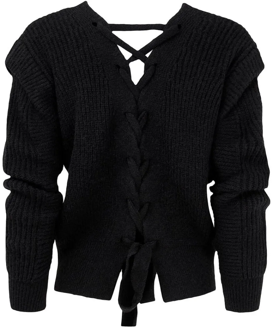 lace_up_cardigan_6.webp Cheap Joe Browns Lace Up Cardigan Black