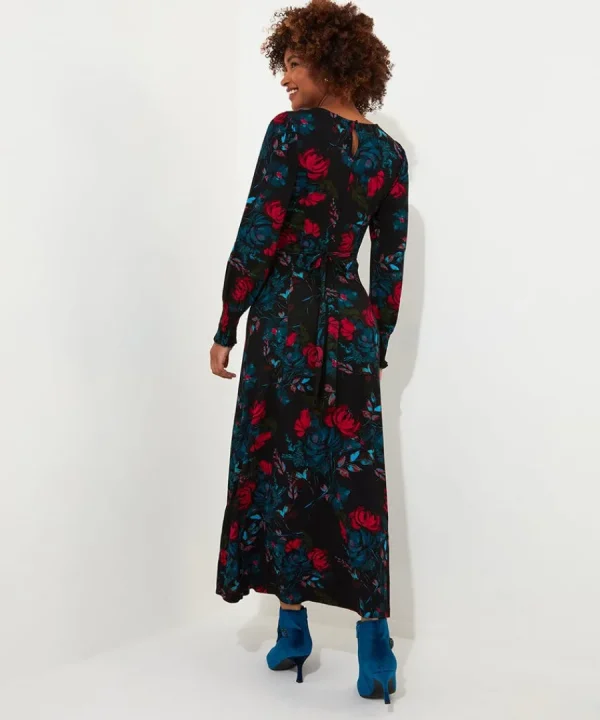 Cheap Joe Browns Larissa Floral Jersey Dress Black