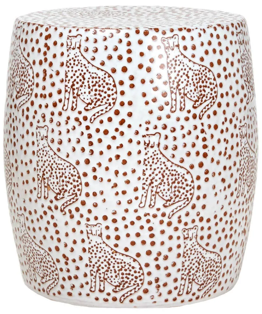 lavish_leopard_ceramic_st_0.webp Shop Joe Browns Lavish Leopard Ceramic Stool Natural