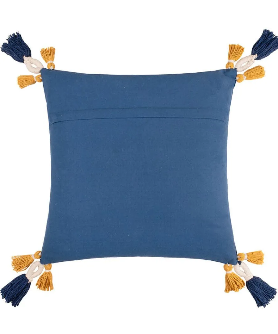 lavish_leopard_embroidere_1.webp Shop Joe Browns Lavish Leopard Embroidered Cushion Navy