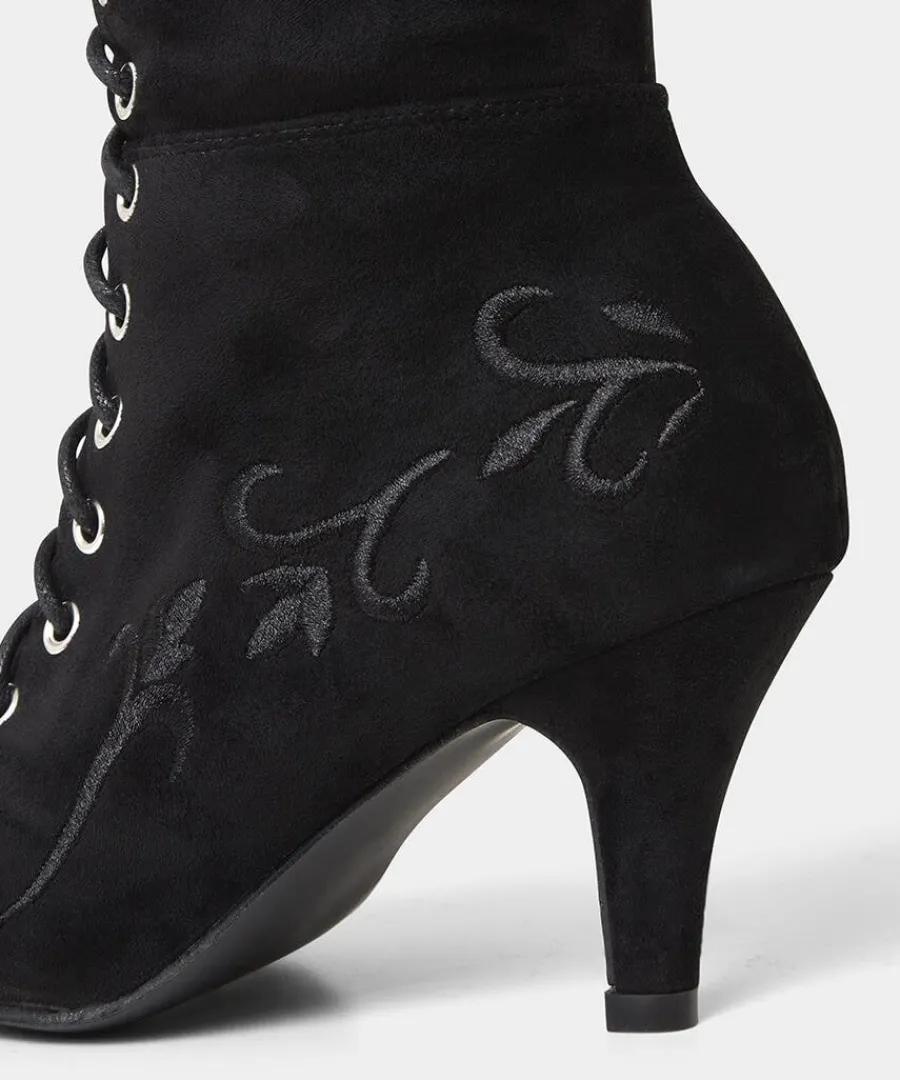 layla_lace_up_embroidered_4.webp Cheap Joe Browns Layla Lace Up Embroidered Boots Black