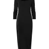 Hot Joe Browns Liberty Jersey Dress Black