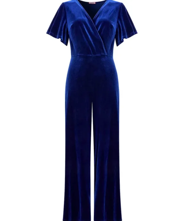 Best Joe Browns Lillian Velour Jumpsuit Midnight