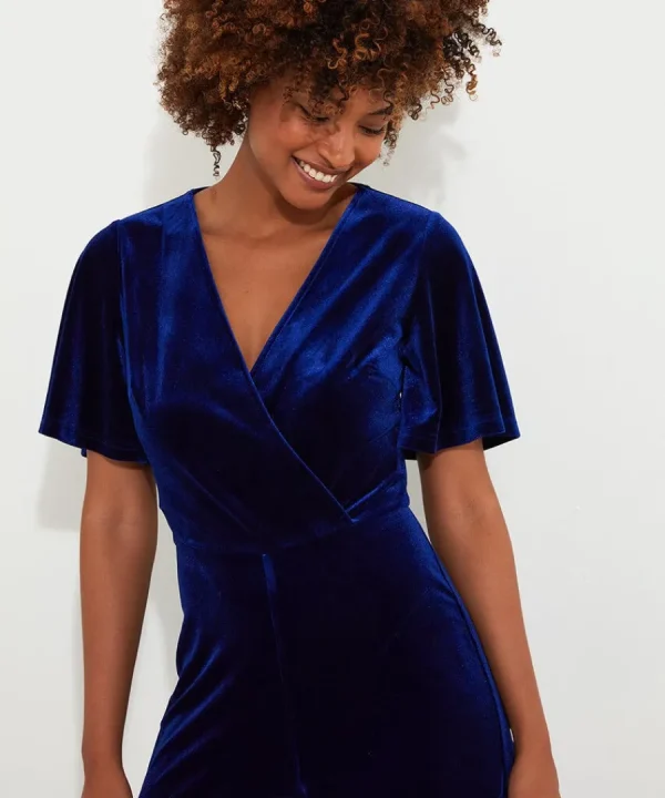 Best Joe Browns Lillian Velour Jumpsuit Midnight