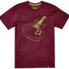 Online Joe Browns Linear Guitar Tee Burgundy
