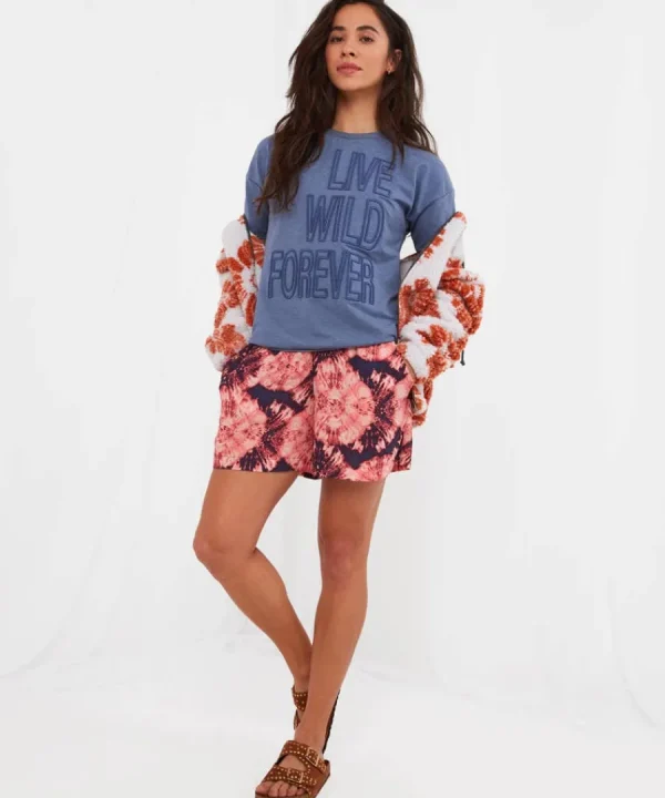 Online Joe Browns Live Wild Forever Tee Blue