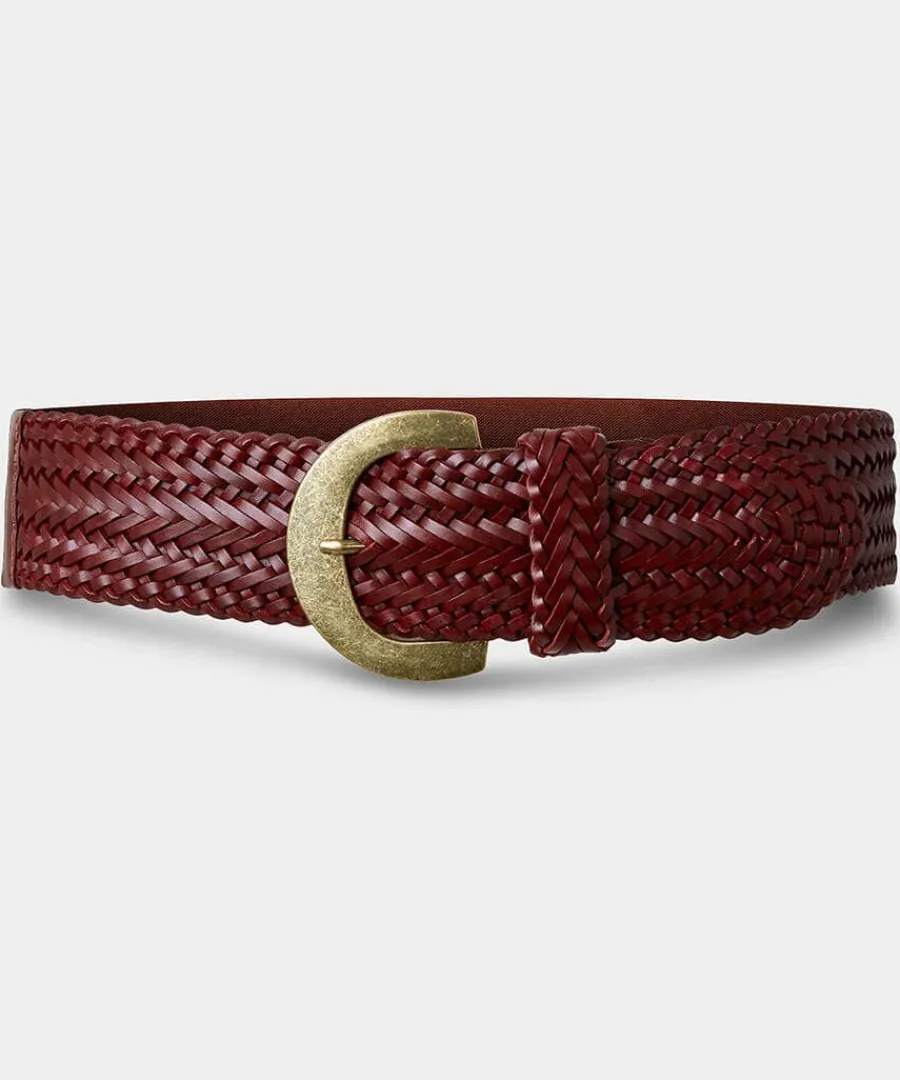 lola_woven_leather_belt_1.webp Fashion Joe Browns Lola Woven Leather Belt Tan