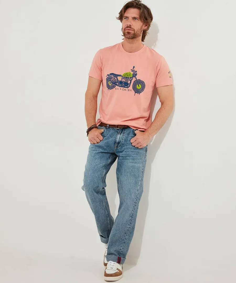 love_the_ride_tee_1.webp Hot Joe Browns Love The Ride Tee Pink