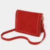 Fashion Joe Browns Lovely Lizzy Suede Bag Red