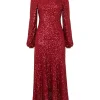Sale Joe Browns Lucille Sequin Dress Red