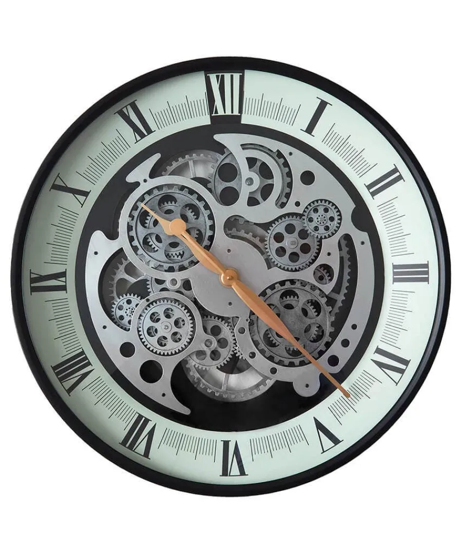 magnificent_moving_gears__0.webp Sale Joe Browns Magnificent Moving Gears Clock Side Table Black