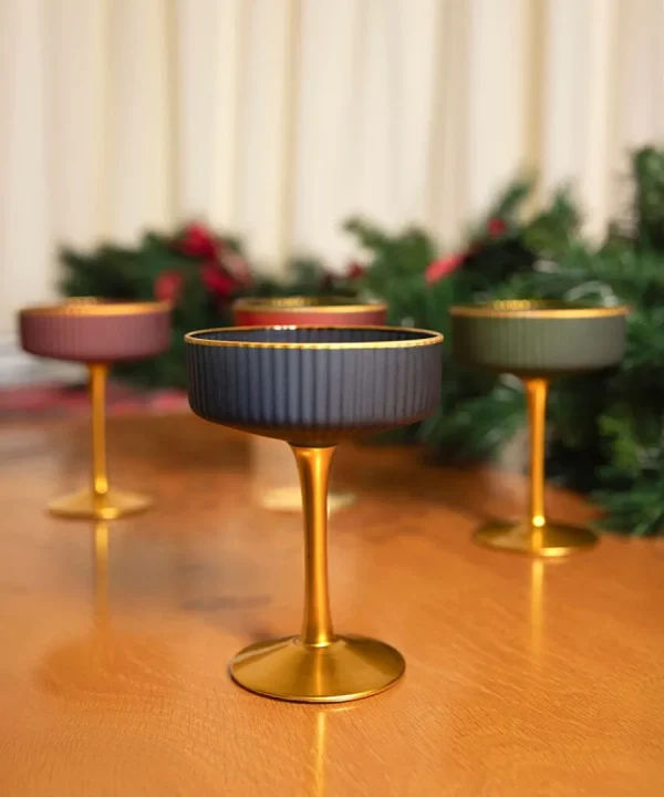 Sale Joe Browns Majestic Jewel Martini Glasses Set Of 4 Multi