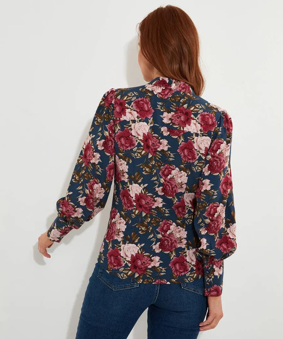 make_a_statement_printed__3.webp Shop Joe Browns Make A Statement Printed Blouse Blue