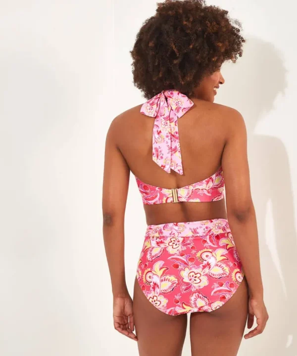 Best Joe Browns Malibu Beach Bikini Top Pink Multi