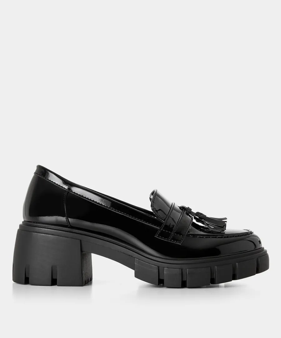 manor_road_chunky_loafers_0.webp Shop Joe Browns Manor Road Chunky Loafers Black