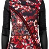 Clearance Joe Browns Marcie Cutabout Mesh Top Orange