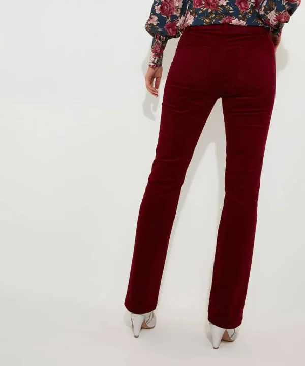 Hot Joe Browns Marvellous Cord Trousers Berry