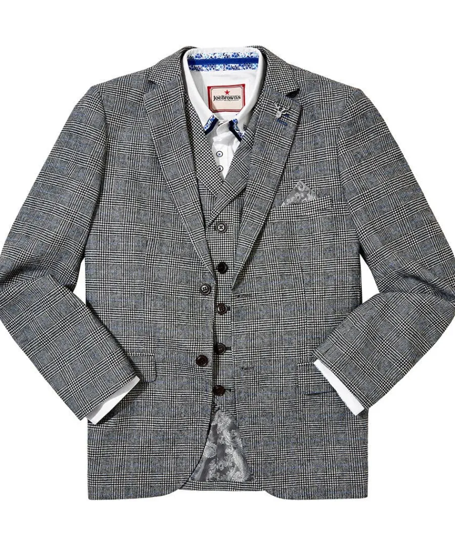 marvellous_mix_blazer_0.webp Clearance Joe Browns Marvellous Mix Blazer Grey