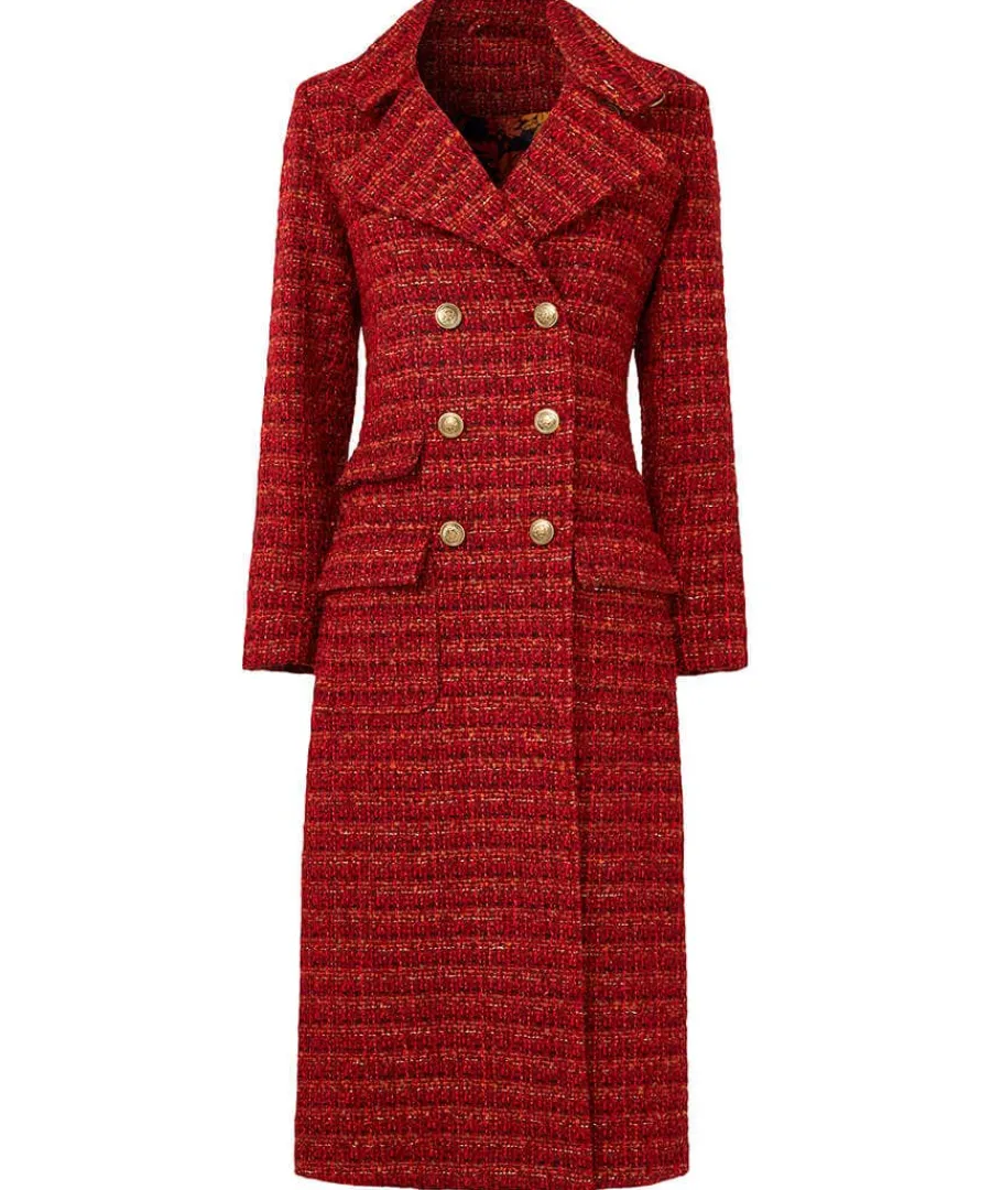 maya_tweed_maxi_coat_0.webp Fashion Joe Browns Maya Tweed Maxi Coat Burnt Orange