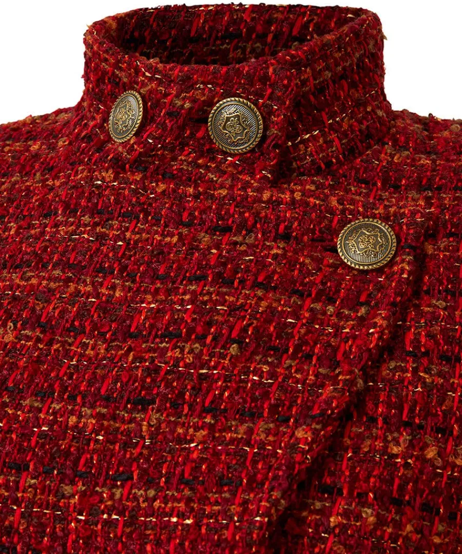 maya_tweed_maxi_coat_6.webp Fashion Joe Browns Maya Tweed Maxi Coat Burnt Orange