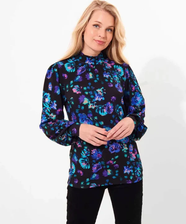 Store Joe Browns Melissa Jersey Print Top Black