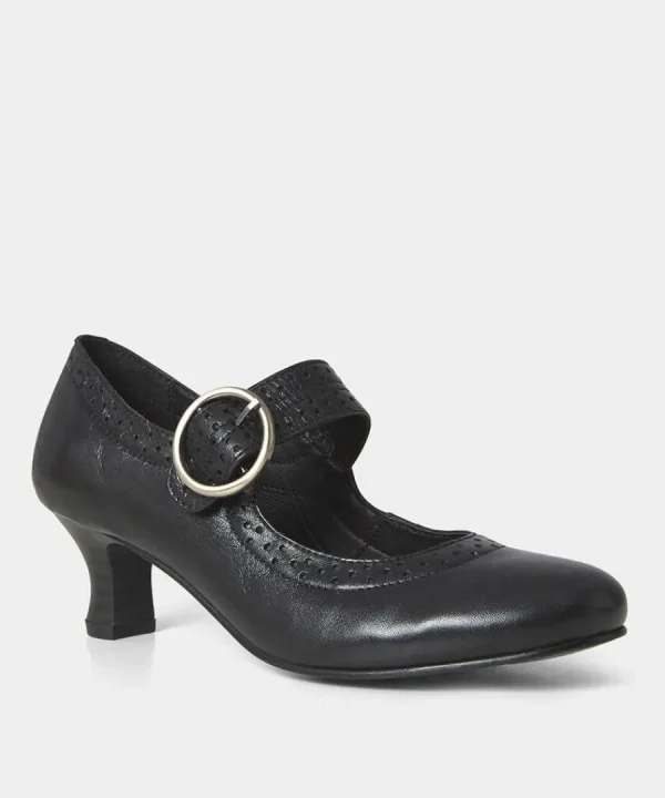 Best Joe Browns Mimi Leather Mary Jane Shoes Black