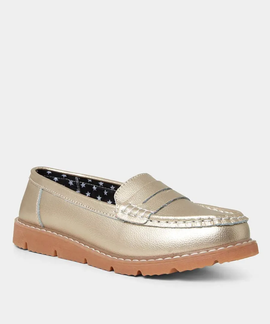 moonlight_harbour_leather_2.webp Flash Sale Joe Browns Moonlight Harbour Leather Loafers Gold