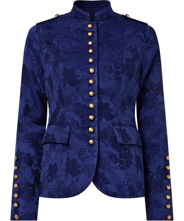 Cheap Joe Browns Must Have Military Jacquard Jacket Blue