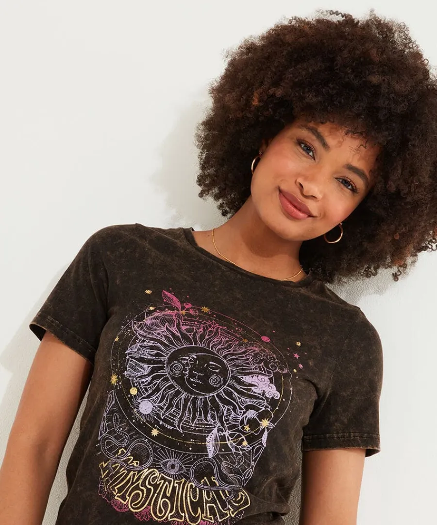 mystical_wonder_tshirt_4.webp Hot Joe Browns Mystical Wonder T-Shirt Charcoal