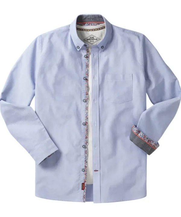 Sale Joe Browns No Ordinary Oxford Shirt Blue