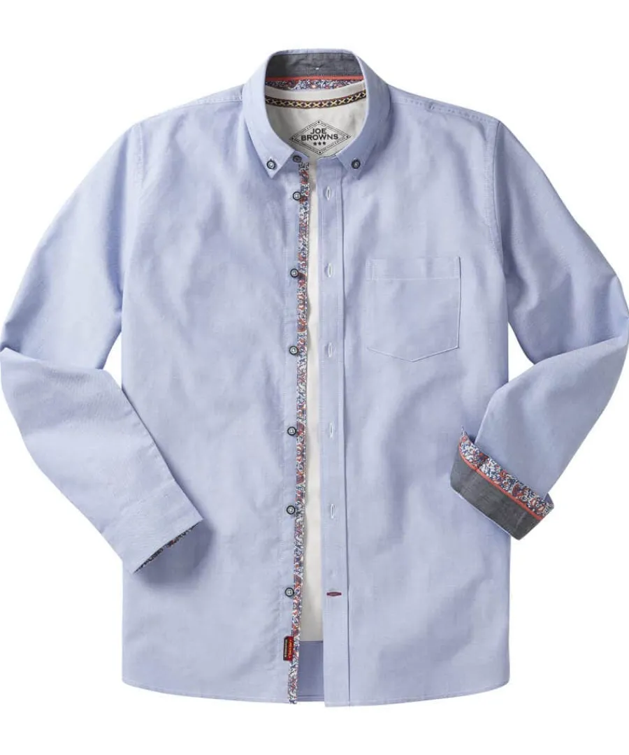 no_ordinary_oxford_shirt_0.webp Sale Joe Browns No Ordinary Oxford Shirt Blue