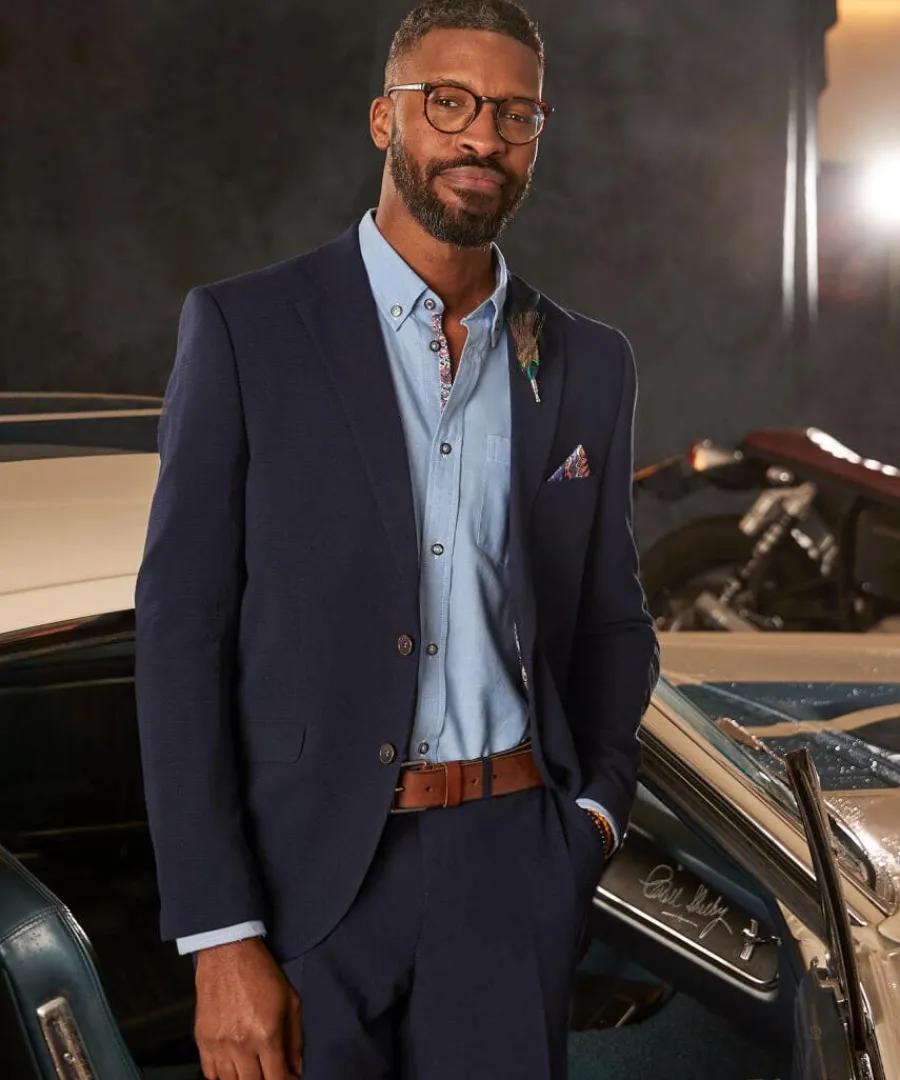 no_ordinary_oxford_shirt_1.webp Sale Joe Browns No Ordinary Oxford Shirt Blue