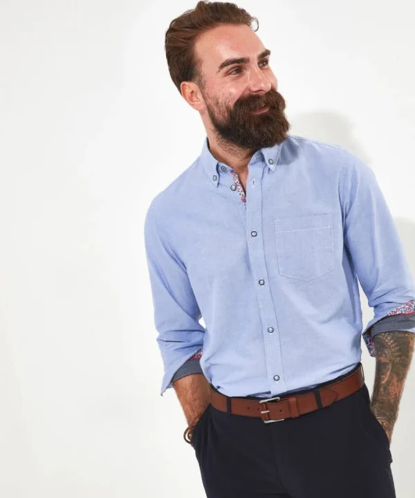 Sale Joe Browns No Ordinary Oxford Shirt Blue