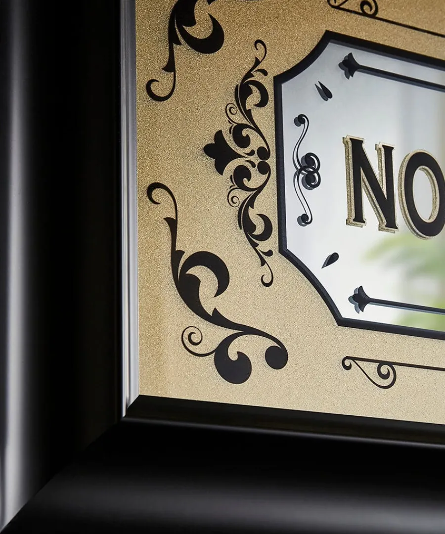 nobody_gets_out_sober_fra_1.webp Fashion Joe Browns Nobody Gets Out Sober Framed Mirror Sign Black