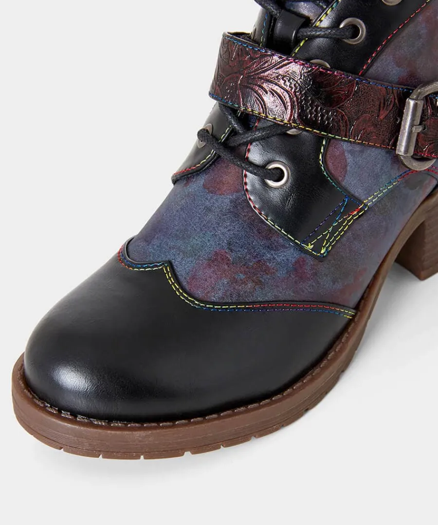 northern_lights_ankle_boo_4.webp Fashion Joe Browns Northern Lights Ankle Boots Blue Multi