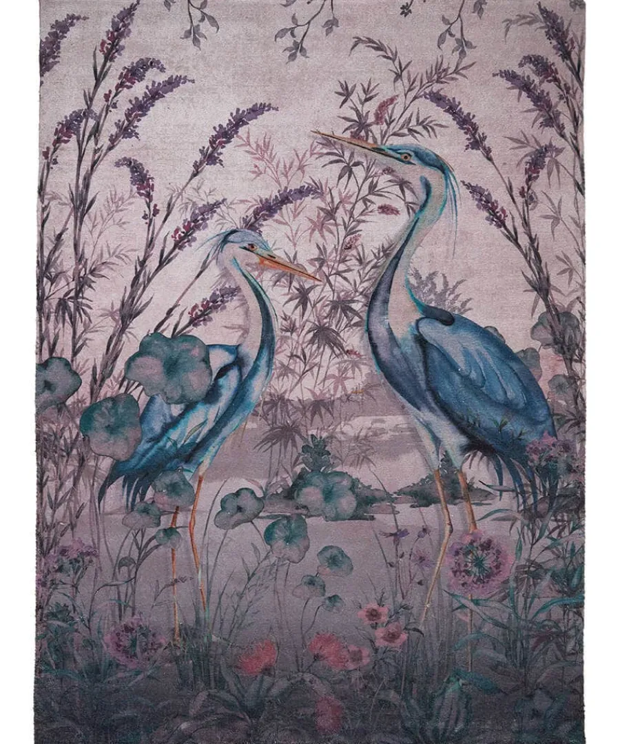 nouveau_herons_rug_0.webp Outlet Joe Browns Nouveau Herons Rug Pink