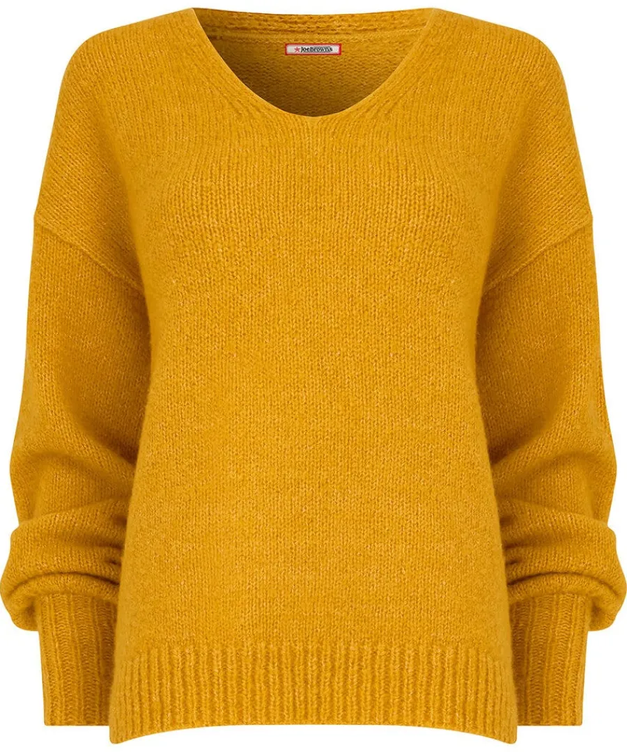 oh_so_cosy_jumper_0.webp Best Sale Joe Browns Oh So Cosy Jumper Ochre / Teal / Pink