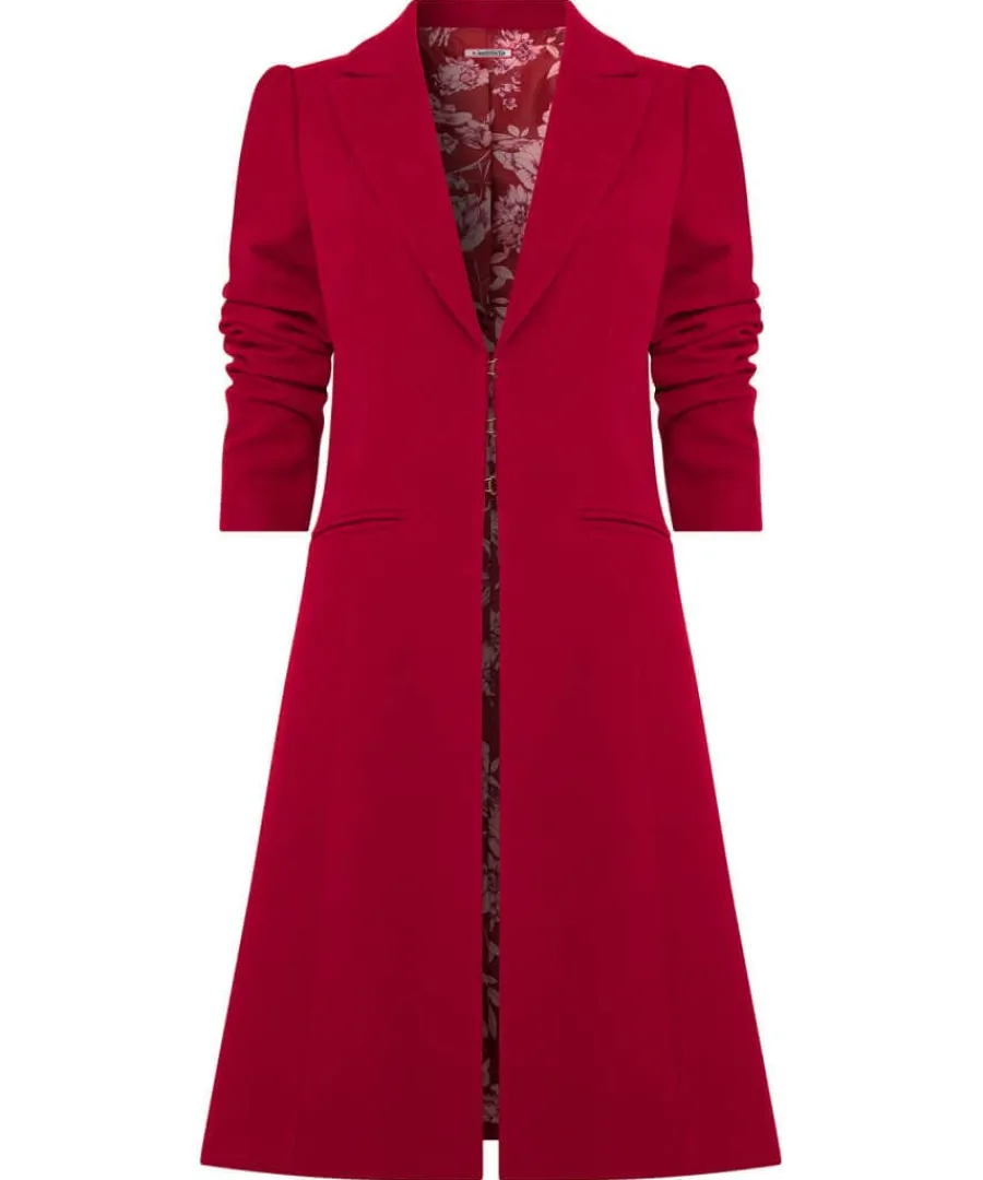 oh_so_sophisticated_coat_0.webp Hot Joe Browns Oh So Sophisticated Coat Red