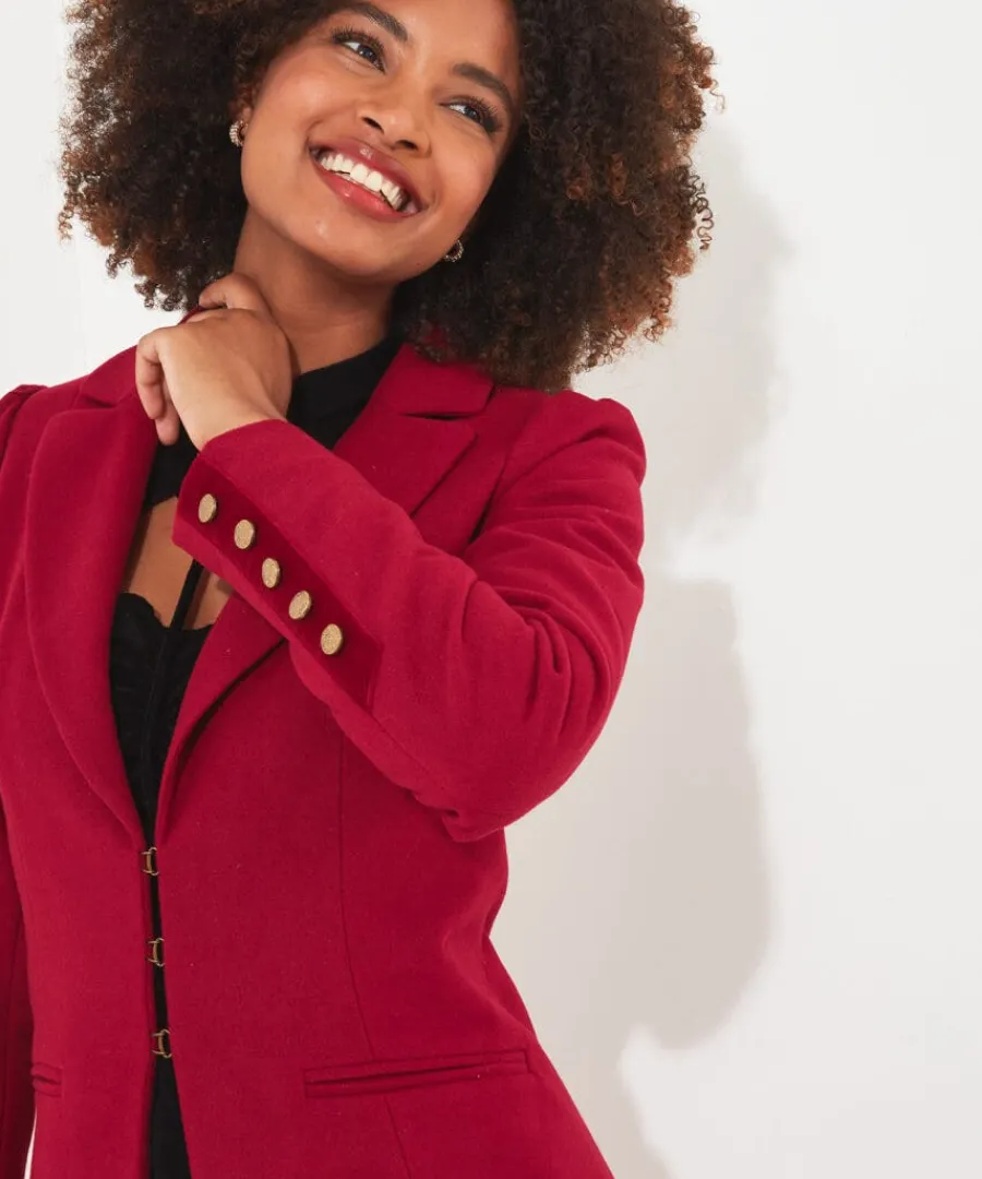 oh_so_sophisticated_coat_4.webp Hot Joe Browns Oh So Sophisticated Coat Red