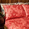 Hot Joe Browns Olde Worlde Matching Bedding Red