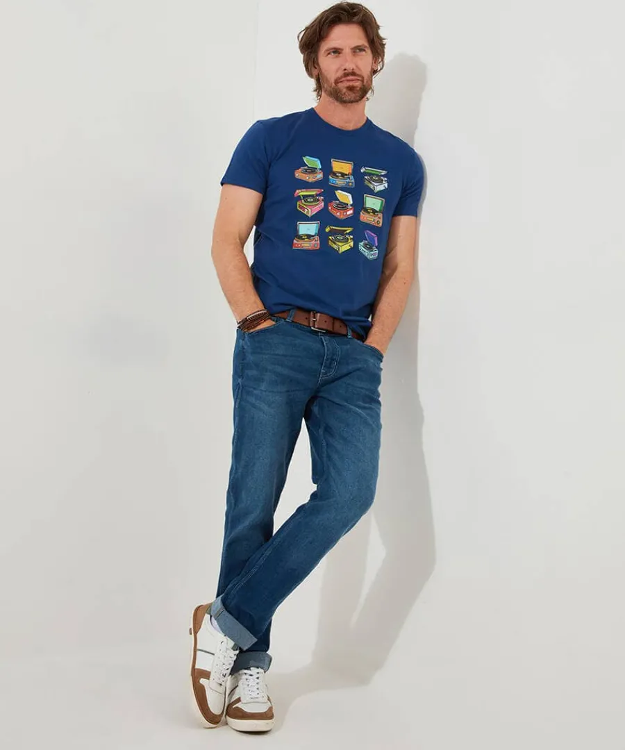 on_repeat_tee_1.webp Hot Joe Browns On Repeat Tee Blue