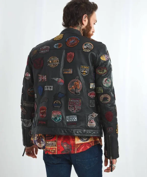 New Joe Browns On Tour Leather Jacket Black