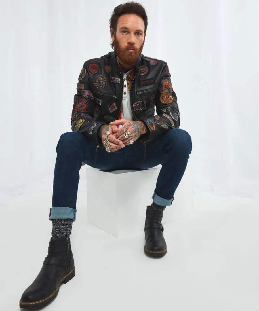 on_tour_leather_jacket_3.webp New Joe Browns On Tour Leather Jacket Black